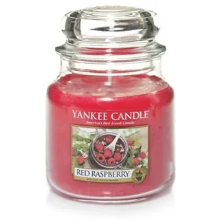 Yankee Candle Red Raspberry mittelgroße Kerze 411 g