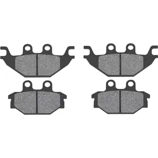 AHL 2 Paar Motorrad Vorne Bremsbeläge FA377 Kompatibel mit KYMCO KXR 250 Mongoose Quad 2004-2007/TGB Blade 550 SE 4x4 2009-2011/ADLY Hurricane 320 Quad 2008-2009