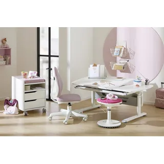 Paidi Kinderschreibtisch Diego Curved GT 130 x 79 x 70 cm Holz weiß