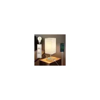 ZMH Nachttischlampe touch dimmbar mit Ladefunktion USB E27 Aufladbar Nachtlicht Licht mit Stoff Lampenschirm für Wohnzimmer Schlafzimmer
