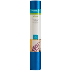 Cricut 2008442 Shimmer Permanent Blue | 30.5cm x 1.2m (12" x 48") | Self Adhesive Vinyl Roll | for use with All Cutting Machines