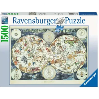 Ravensburger Weltkarte mit fantastischen Tierwesen