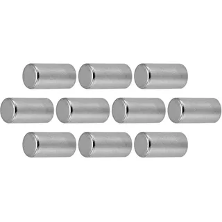 Connex Neodym-Magnet, silberfarben, 10 Stück
