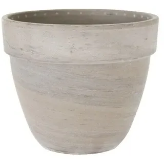 Pflanztopf Spang Levante Terrakotta Ø 19 H 16 cm anthrazit