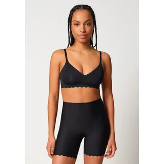 Triangel-BH SKINY "Sensation", Damen, Gr. 75, Cup B, schwarz, Obermaterial: 56% Polyamid, 44% Elasthan, unifarben, BHs Triangel-BH