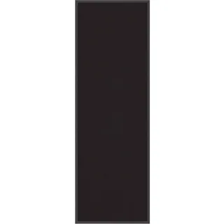 vidaXL Fußmatte 60 x 180 cm Schwarz