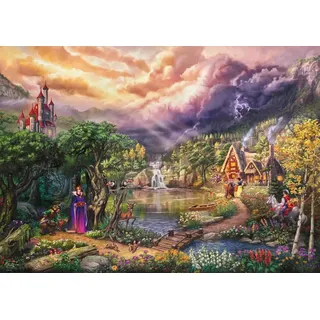 Schmidt Spiele 58037 Thomas Kinkade, Disney Snow White and the Queen 1000 Teile