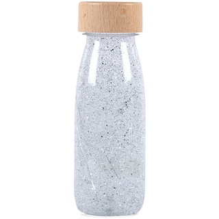 PETIT BOUM 47656 Botella Sensorial Plata Float Bottle Silver, silberfarben, Mediana