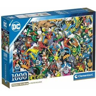 Clementoni DC Comics Impossible, 1000 Stück(e), Comics, 18 Jahr(e)