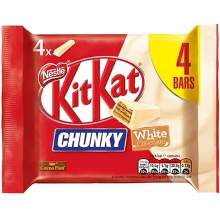 None KitKat Chunky White 4-pack 160 gram