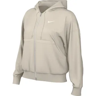 Nike DQ5758-104 W NSW PHNX FLC FZ OS Hoodie Sweatshirt Damen LT Orewood BRN/SAIL Größe S