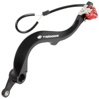 Zeta Trigger Kawasaki Kx 450 F 16-18/kx 450 F 19-20 Ze90-7122 Bremspedal - Red - One Size