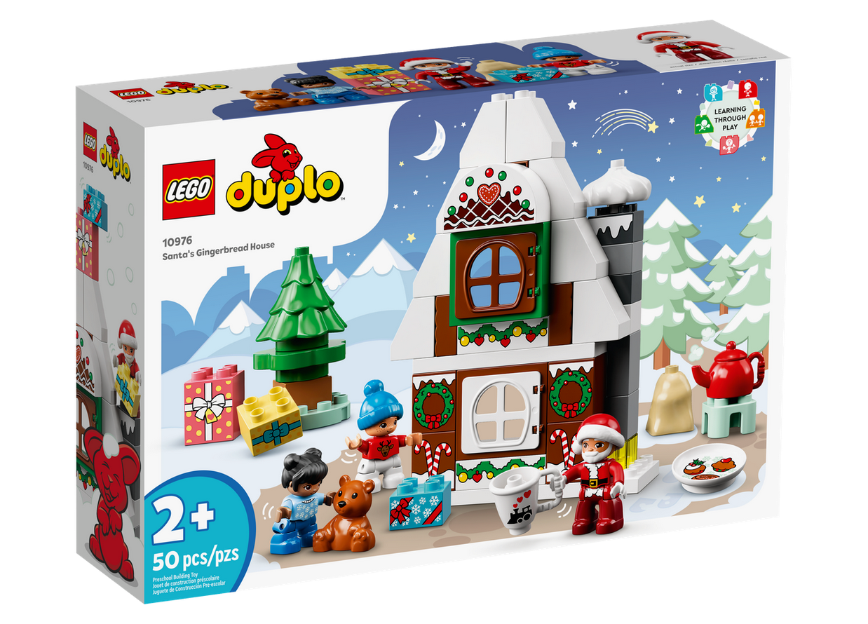 Bild von Duplo Lebkuchenhaus mit Weihnachtsmann 10976