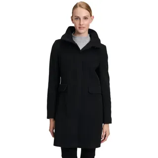 GIL BRET Wollmantel mit Kaschmir-Anteil, Black, 44