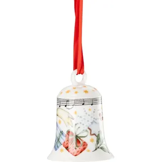 Hutschenreuther Sammelserie 2025 Alle Jahre wieder Porzellanglocke - Bunt