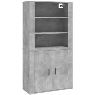 vidaXL Highboard Betongrau Holzwerkstoff