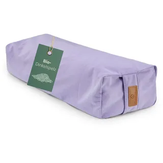 #DoYourYoga Yogabolster »Paravati« 67cm x 13cm | Gefüllt mit Bio-Dinkelspelz (KBA) oder Bio-Buchweizenschalen (KBA) | Yogakissen mit waschbarem Bezug | Sitzkissen & Zafukissen für Yin Yoga