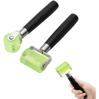 2 Stück Andrückroller Andrückwalze - 30mm / 50mm,Andrückrolle,Gummiwalze,Kantenumleimer,Nahtroller,Andrückwalze,Andruckrolle Werkzeug,Für Kantenumleimer Und Zum Verschweißen Von Pvc Planen