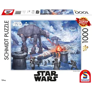 Schmidt Spiele Thomas Kinkade Studios : Star Wars - Die Schlacht von Hoth, 1000 Stück(e), Fernsehen/Filme, 12 Jahr(e)