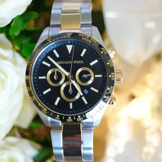 Michael Kors MK Layton Leder 43 mm MK8784