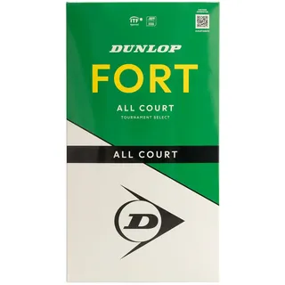 Dunlop Tennisball Fort All Court TS - für Sand, Hartplatz und Rasen (2x4 Bälle)