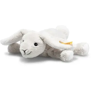 Steiff 242694 - Soft Cuddly Friends Floppy Hoppel Hase, hellgrau, 20 cm