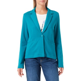 s.Oliver Damen Sweat Blazer, Blue Green, 44