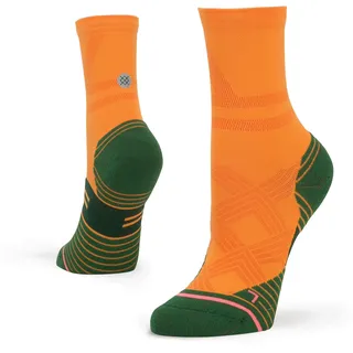 Stance Damen Run The Gator Crew Laufsocken, orange, 35-37