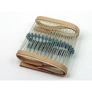 POPESQ® 100 Stk. x Widerstand 6K8 (6.8 KOhm) 0.6W (Verwendbar auch als 0.25W oder 0.5W) Metall film (1%) #A2426