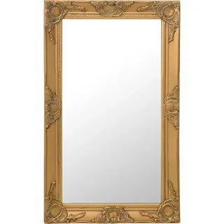 Wandspiegel im Barock-Stil 50 x 80 cm Golden , Badspiegel Design 2024 - Gold
