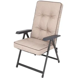 Bjird Hochlehner Auflage 120 x 50 x 8 cm beige 1 St.