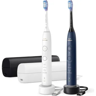 Sonicare 7100 Series HX7429/01 + 2. Handstück Marineblau/Weiß