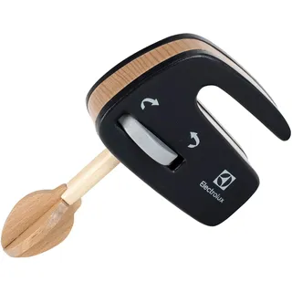 Electrolux Theo Klein 7402 Handmixer, Holz | Mixer mit drehbarem Quirl | Zubehör für Kinder- und Spiel-Küchen | Spielzeug für Kinder ab DREI Jahren