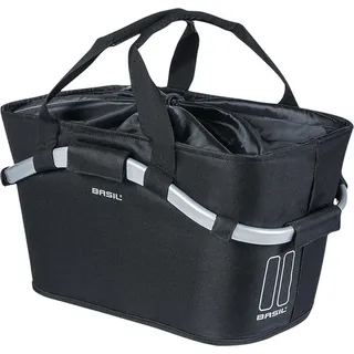Basil Classic Carry All Mik Hinterer Korb schwarz