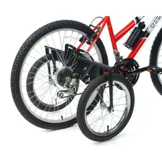 Bike USA Robuste Stabilisatorräder für Erwachsenenfahrräder, die Originale Trainingshilfe für Fahrräder in voller Größe mit einem 24 Zoll bis 27 Zoll Rad, unterstützt über 250 Pfund, patentiertes