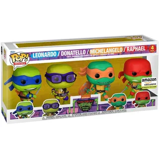 Funko Pop! Movies: Teenage Mutant Ninja Turtles (TMNT) Pop! - Amazon-Exklusiv - Vinyl-Sammelfigur - Geschenkidee - Offizielle Handelswaren - Spielzeug Für Kinder und Erwachsene - Movies Fans