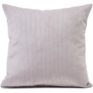 Gözze Capri Cord 60 x 60 cm Silber