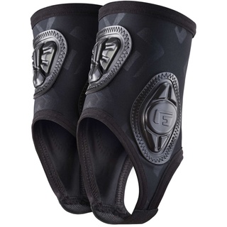 G-Form Unisex – Erwachsene Pro-X Ankle Schienbein-schützer, Black, L/XL