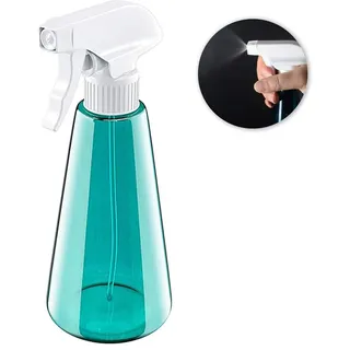 500ML Sprühflasche, Plastik Zerstäuber Wiederverwendbar 3 Modi (Feinen Nebel & Strahl & Aus) Leere Sprühflasche Sprüher Pflanzen Sprüher Flasche mit Verstellbare Sprühkopf für Garten Friseursalon