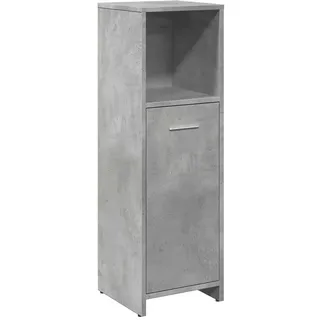 vidaXL Badezimmerschrank 30 x 99 x 30 cm Grau