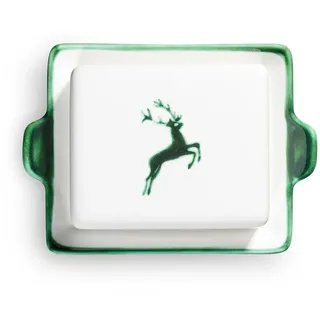 Gmundner Keramik Grüner Hirsch, Butterdose (125g)