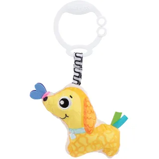 Playgro KW-Anhänger Welpe - Kinderwagenanhänger - Kinderspielzeug - Anhänger - Kinderwagen - Kinderwagenkette - farbig