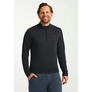 Jack Wolfskin Stehkragenpullover "SKY THERMAL HZ M", schwarz