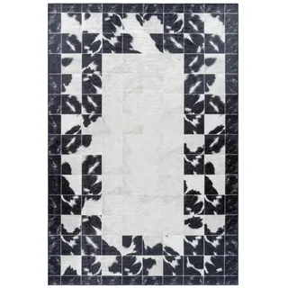 Ayyildiz Flachwebeteppich "FIESTA Creme/Schwarz ca. 160x230cm