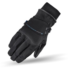 Bild von Oslo WP Men Motorradhandschuhe Herren - Ganzjährig wasserdichte Touchscreen Handschuhe mit Knöchelprotektor, Handgelenk und Finger Aufpralldämpfer, Visierwischer (Schwarz, XL)