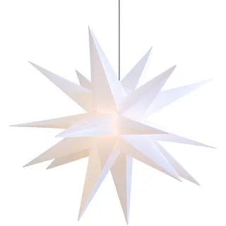 LED-Leuchtstern Jumbo Weihnachtsstern DecoTrend weiß, 100x100x100 cm