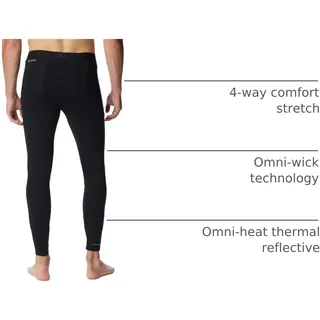Columbia Midweight Stretch Baselayer-hose - Black - XL