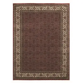 OCI DIE TEPPICHMARKE Orientteppich »Kamaro Herati« rechteckig 20 mm Höhe reine Wolle, warmes Raumklima, hochwertig handgeknüpft, mit Fransen OCI DIE TEPPICHMARKE rot/creme B : cm 1 Stk.