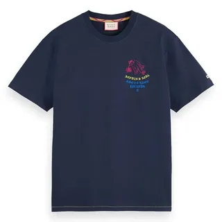 Scotch & Soda 174584 Kurzarm-t-shirt - Night - L