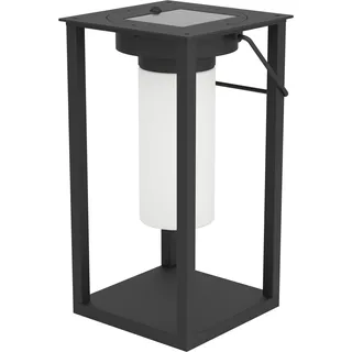 EGLO LED Tischlampe solar Kunststoff schwarz IP44